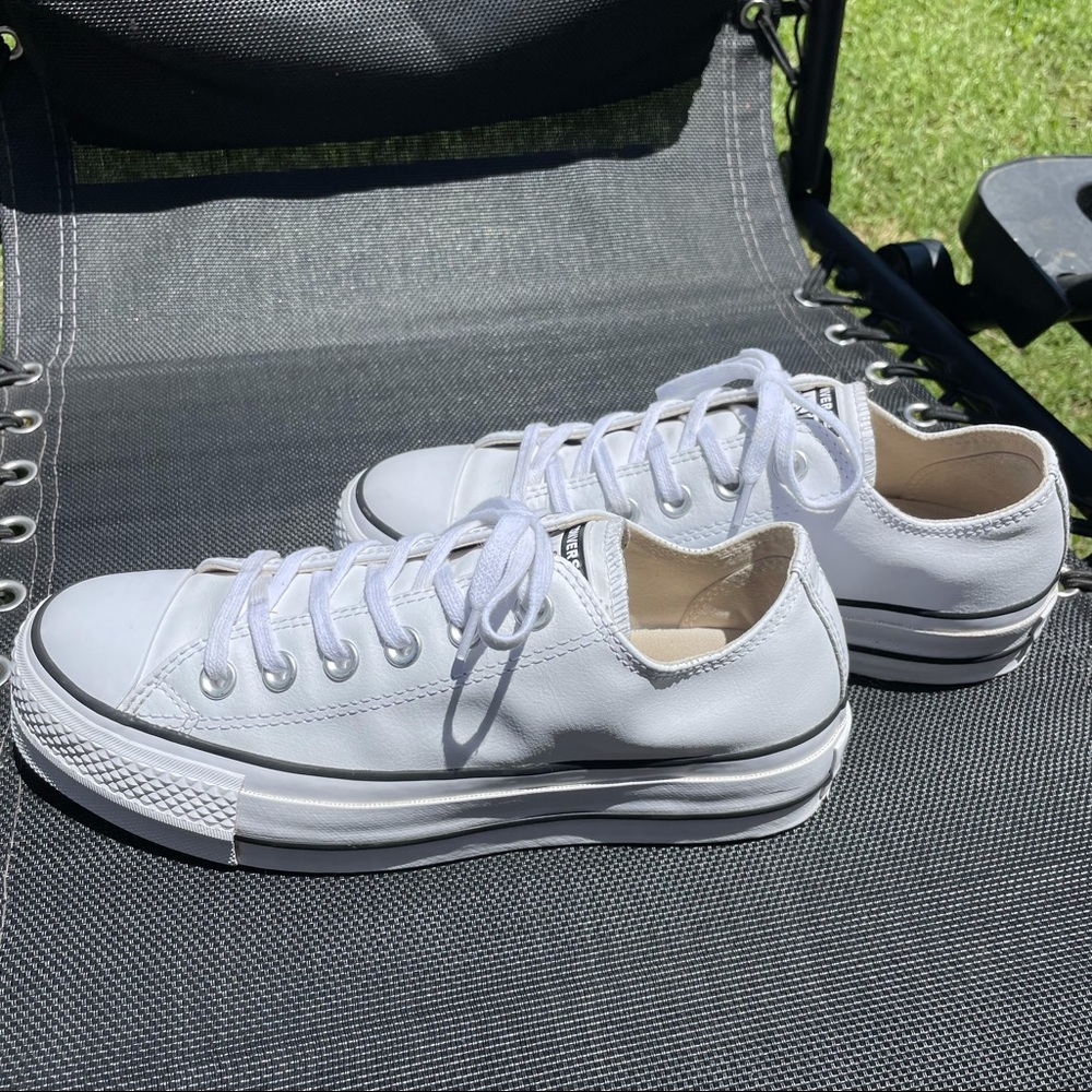 Converse- CHUCK TAYLOR PLATFORM OXFORD SNEAKER White